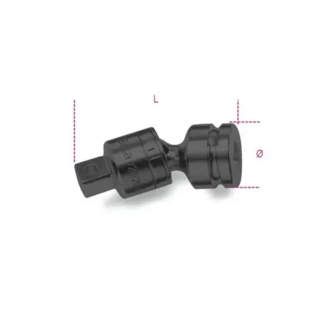 Produktfoto 1 von BETA 9.53 mm, 24 mm Vierkant Schlag-Steckschlüssel lang, 58 mm