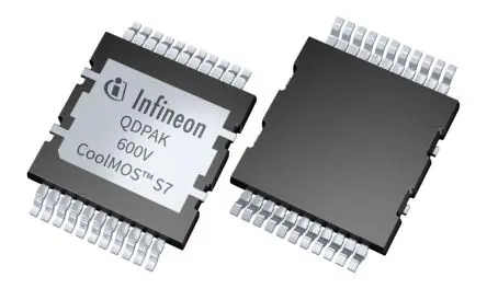 Produktfoto 1 von Infineon IPDQ60R010S7 Typ N-Kanal, Oberfläche MOSFET N 600 V / 50 A 694 W, 22-Pin HDSOP