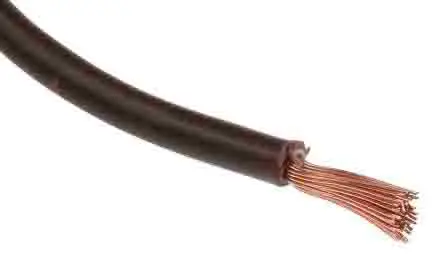 Produktfoto 1 von RS PRO Tri-Rated Schaltdraht, 14 AWG 305 m Braun Ø 3.7 mm 50 Litzen Polyvinylchlorid