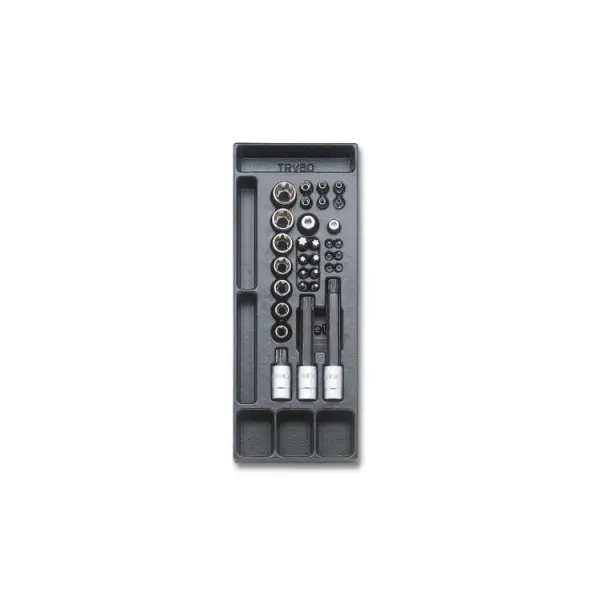 Produktfoto 1 von BETA Fahrzeug-Werkzeugsatz Werkzeugsatz, Thermogeformter Tray 32-teilig