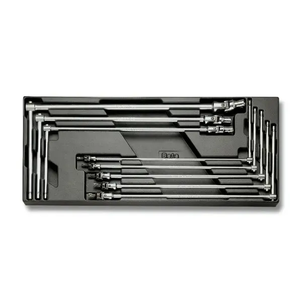 Produktfoto 1 von BETA Universeller Einsatz Werkzeugsatz, Thermogeformter Tray 8-teilig