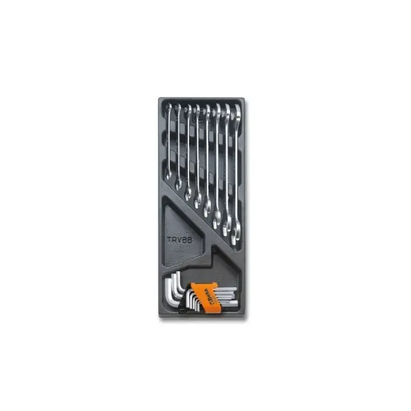 Produktfoto 1 von BETA Universeller Einsatz Werkzeugsatz, Thermogeformter Tray 17-teilig