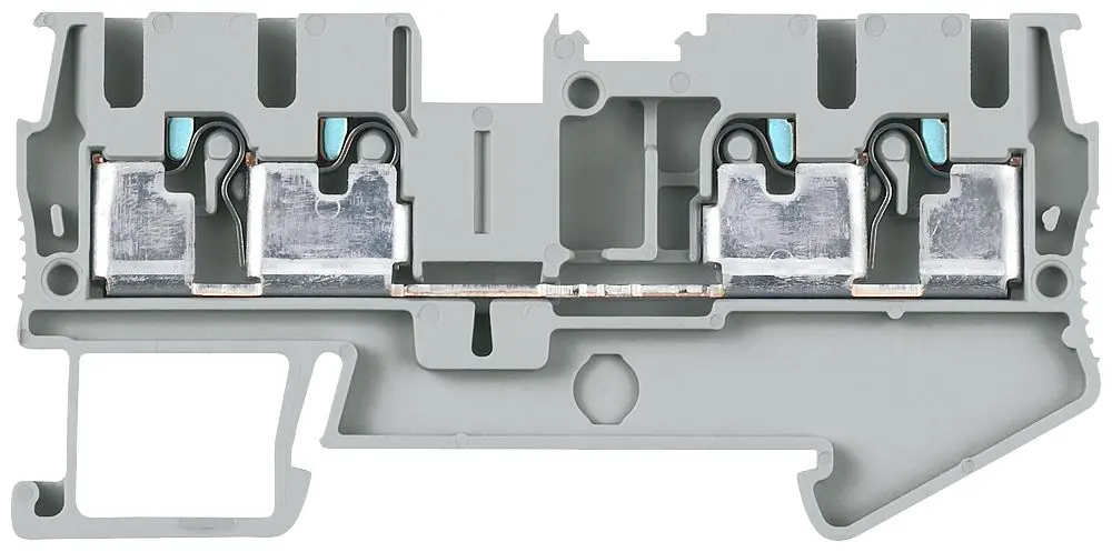 Produktfoto 1 von Siemens 8WH6004 Anschlussklemmenblock DIN-Schiene 1 Grau, 2.5 mm², 800 V Steckbar