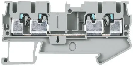 Produktfoto 1 von Siemens 8WH6004 Anschlussklemmenblock DIN-Schiene 1 Grau, 2.5mm², 800V Steckbar