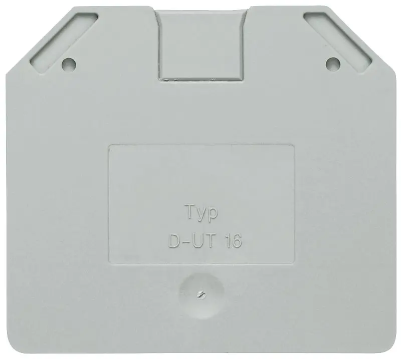 Produktfoto 1 von Siemens 8WH9076 Endabdeckung für Anschlussklemmenblöcke für DIN-Schienen