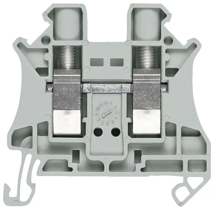 Produktfoto 1 von Siemens 8WH1000 Anschlussklemmenblock DIN-Schiene 1 Grau, 10 mm², 1 kV Schraubbefestigung