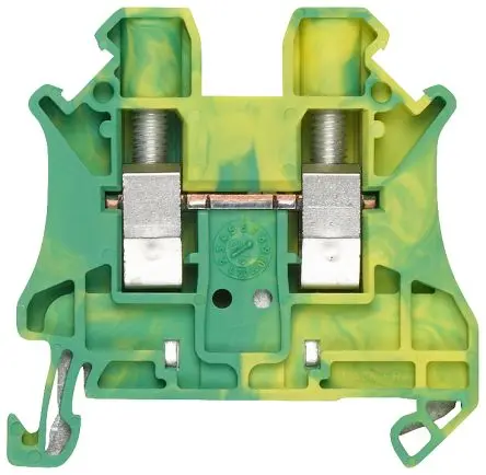 Produktfoto 1 von Siemens 8WH1000 Anschlussklemmenblock DIN-Schiene 1 Gelb, Grün, 10mm², 1kV Schraubbefestigung