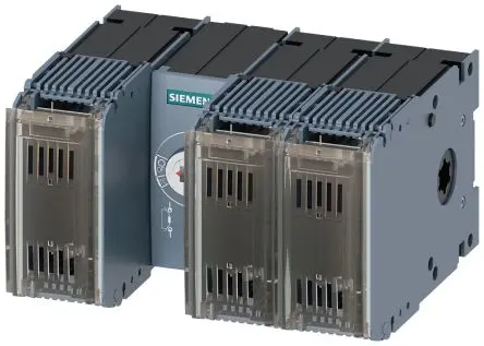 Produktfoto 1 von Siemens SENTRON Sicherungsschalter-Trennschalter / 3-polig 125A Umschlossen, NH00 Sicherungsgröße