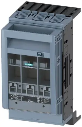 Produktfoto 1 von Siemens 3NP1 Sicherungsschalter-Trennschalter / 3-polig 160A Umschlossen, NH00 Sicherungsgröße