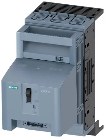 Produktfoto 1 von Siemens 3NP1 Sicherungsschalter-Trennschalter / 3-polig 160A Umschlossen, NH00 Sicherungsgröße