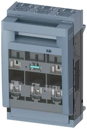 Produktfoto 1 von Siemens 3NP1 Sicherungsschalter-Trennschalter / 3-polig 400A Umschlossen, NH1 Sicherungsgröße