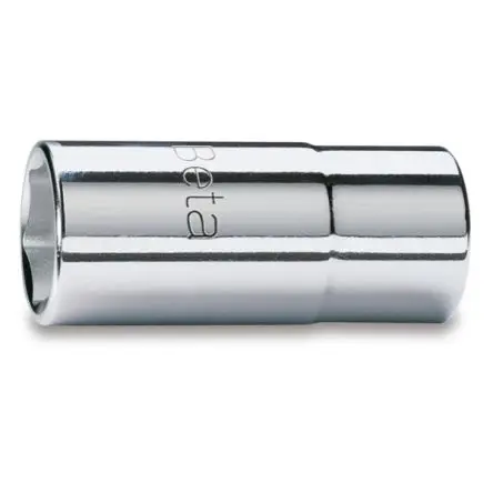 BETA 1/2 Zoll Tiefe Buchse Steckschlüsseleinsatz 19mm 6-Punkt x 77 mm