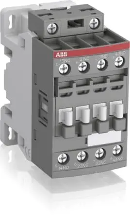 Produktfoto 1 von ABB NF Hilfsschütz 60V dc-Spule, 4-polig, 690V 690V 3 Schließer, 1 Öffner 4-Hilfskontakte