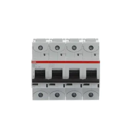 Produktfoto 1 von ABB S800PV Miniaturüberlastschalter Typ B, Pol 4-polig 80A, Abschaltvermögen 5 kA S800PV 1500 V dc