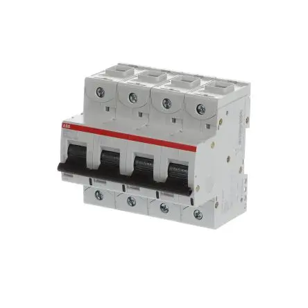 Produktfoto 1 von ABB S800PV Miniaturüberlastschalter Typ B, Pol 4-polig 5A, Abschaltvermögen 5 kA S800PV 1500 V dc