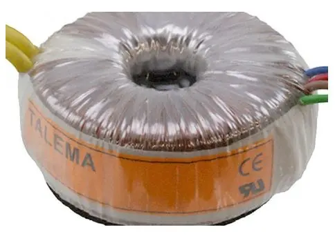 Produktfoto 1 von Nuvotem Talema Ringkerntransformator, Primär 230 V ac / Sekundär 12 V ac 2  Ausg. 225 VA, 9.375 A 1.9 kg 50 Hz