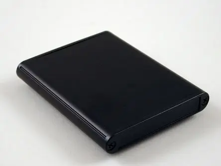 Produktfoto 1 von Hammond 1455A802; Gehäuse; Aluminium-Strangpressprofil; Blau, Hell eloxiert, Rot, Schwarz IP54 Breite 70 mm Höhe 12 mm