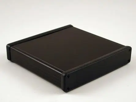 Produktfoto 1 von Hammond 1455 Aluminium Gehäuse 1455 Außenmaß 160 x 165 x 31mm IP54