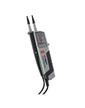 Produktfoto 1 von Megger TPT420 Spannungsprüfer, 1000V ac max. Durchgangsprüfung Batterie 1000 V CAT IV, ISO-kalibriert