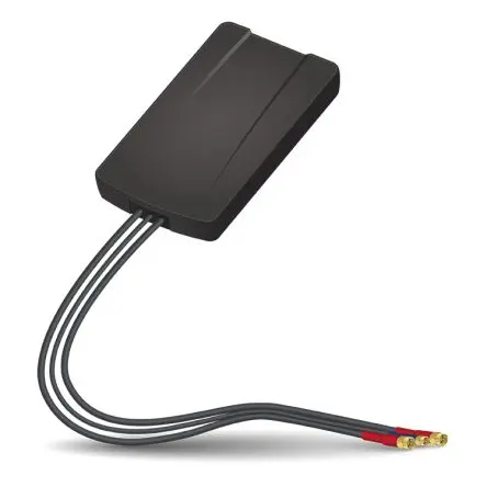 KYOCERA AVX GNSS (aktiv), LTE MIMO Multiband-Antenne, Außen-, Rundstrahl, Vierkant, SMA, Stecker