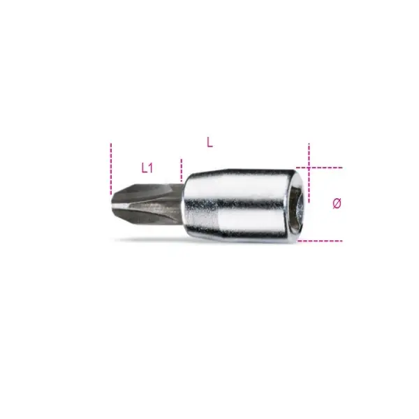 BETA PH1 Schraubbit, Phillips, Kreuzschnitt, 28 mm