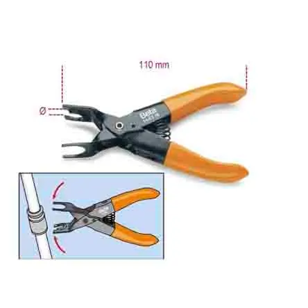 Produktfoto 1 von BETA Kupplungszange Nicht parkend 110mm 8 mm Schließer (NO)