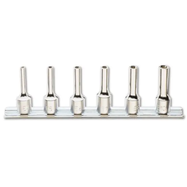 Produktfoto 1 von BETA 3/8 in Vierkant Tiefschlag-Stecknuss 8.3 mm 6-teilig