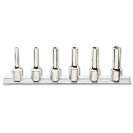 Produktfoto 1 von BETA Steckschlüsselsatz 3/8 in Vierkant Tiefschlag-Stecknuss 8.3 mm 6-teilig