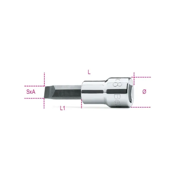 Produktfoto 1 von BETA 910LP Schraubbit, Schlitz, 54 mm