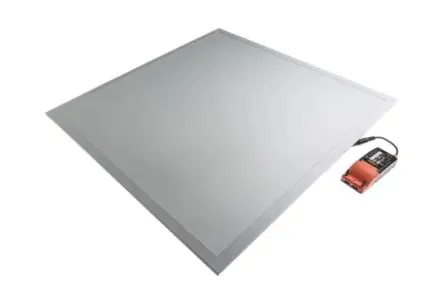 Produktfoto 1 von RS PRO LED Panelleuchte LED Square D Kaltweiß, 3500 lm 240V ac 34 mm x 595mm x 595 mm / 32 W