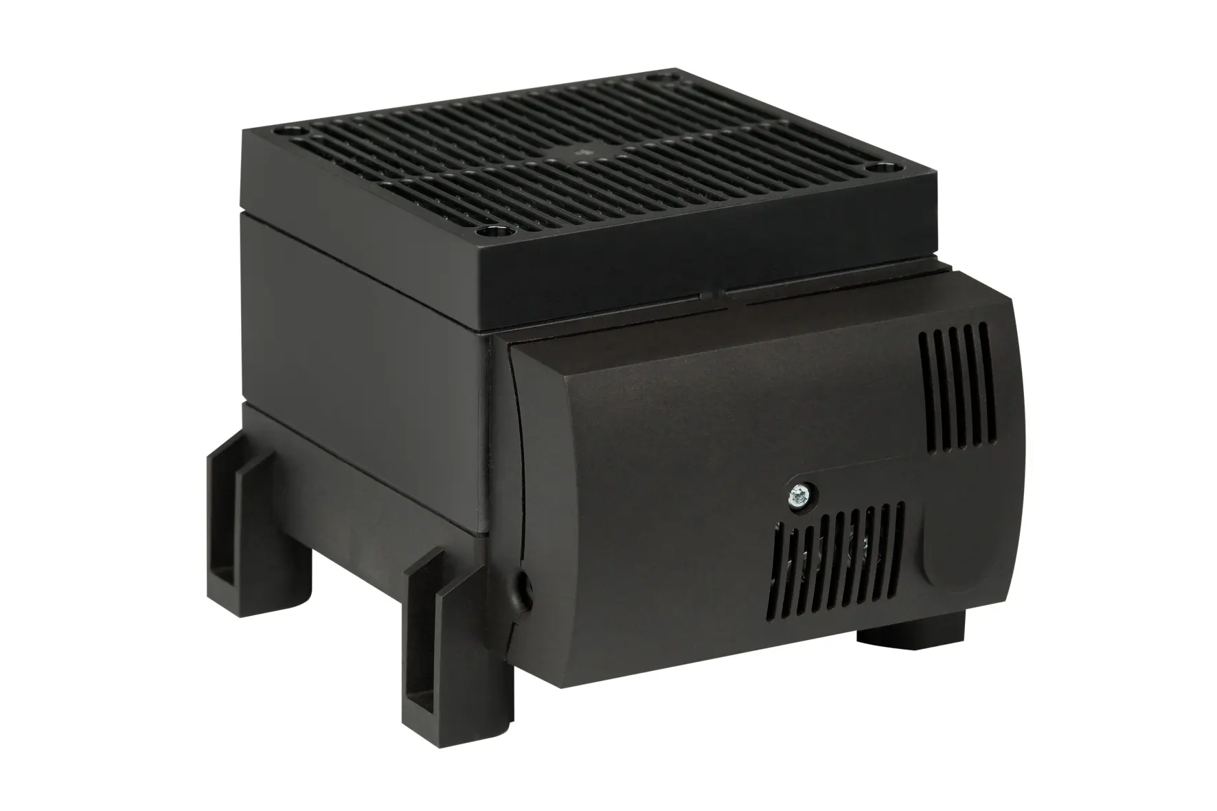 Produktfoto 1 von RS PRO Schaltschrank-Heizung, 1200W, 160m³/h, 120°C, 230V ac, H.  x 168mm, B , 145mm, T.  x 120mm