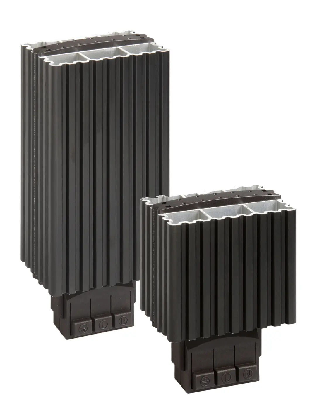 Produktfoto 1 von RS PRO Schaltschrank-Heizung, 60W, 100°C, 120 → 240V ac, H.  x 140mm, B , 70mm, T.  x 50mm