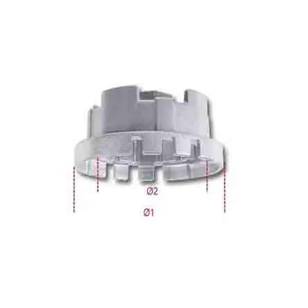 Produktfoto 1 von BETA Schraubenschlüssel Rohrzange Nicht parkend, Backenweite 64.5 to 80 mm, / Länge 44.5mm