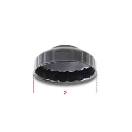 Produktfoto 1 von BETA Schraubenschlüssel Rohrzange , Backenweite 76mm, / Länge 40 mm