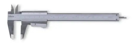 Produktfoto 1 von BETA 200 mm Analog Nonius Zoll, Metrisch Messschieber / 0.05 mm 0.05 mm