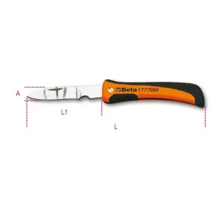Produktfoto 1 von BETA 1 Messer, Elektriker-Messer, 50 g