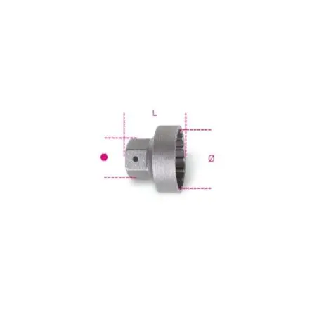 Produktfoto 1 von BETA 24 mm Buchse SW 39 mm Sechskant x 34mm