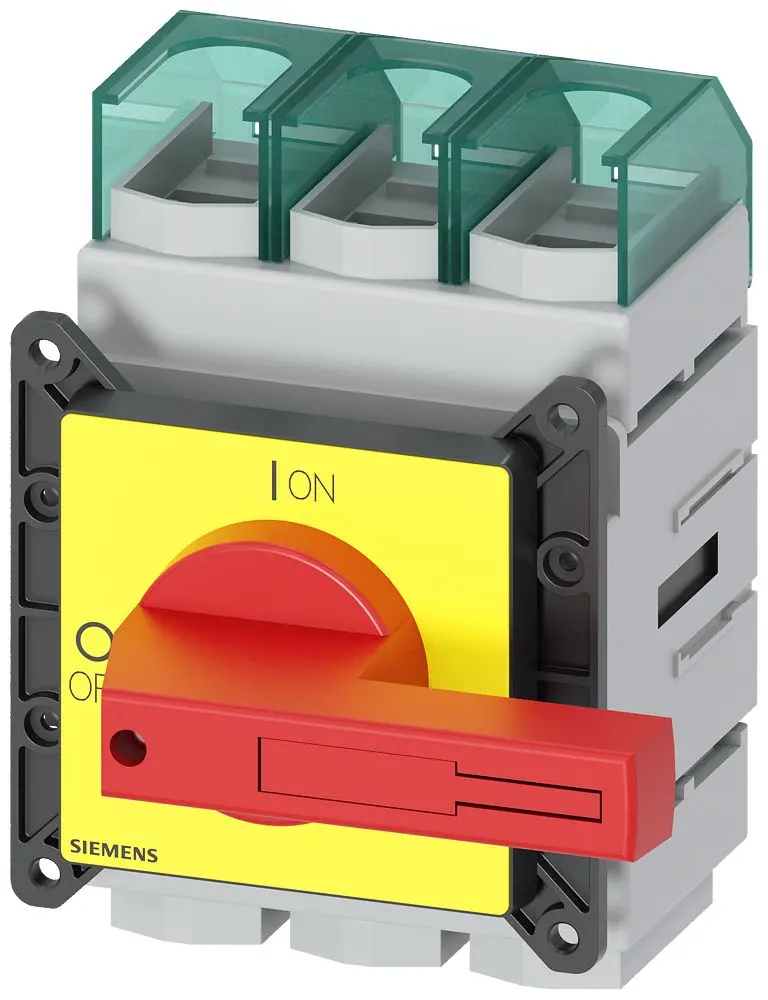 Produktfoto 1 von Siemens 3LD Trennschalter / 3-polig 250 A 250 A Umschlossen, RK5 Sicherungsgröße