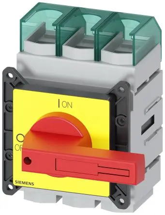 Produktfoto 1 von Siemens 3LD Trennschalter / 3-polig 250 A 250A Umschlossen, RK5 Sicherungsgröße