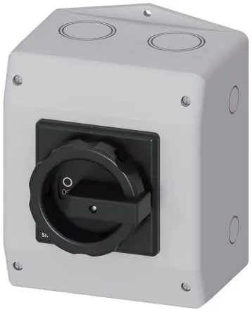Produktfoto 1 von Siemens SENTRON Trennschalter / 4-polig 63 A 63A Umschlossen, RK5 Sicherungsgröße