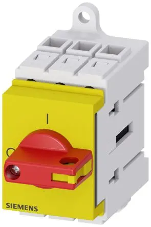 Produktfoto 1 von Siemens SENTRON Trennschalter / 3-polig 16 A 16A Umschlossen, RK5 Sicherungsgröße