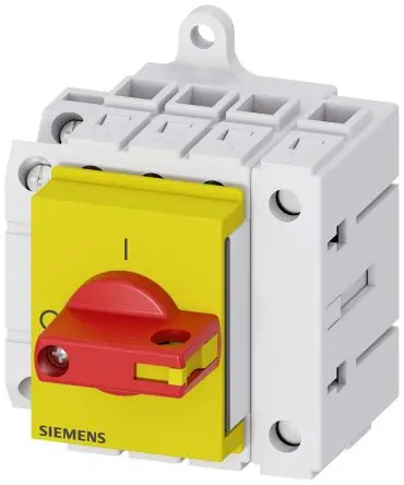 Produktfoto 1 von Siemens 3LD3 Trennschalter / 4-polig 32 A 23A Umschlossen, RK5 Sicherungsgröße, 3 phasig
