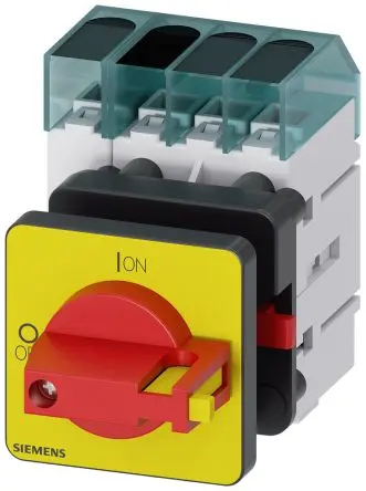 Produktfoto 1 von Siemens SENTRON Trennschalter / 4-polig 16 A 16A Umschlossen, RK5 Sicherungsgröße