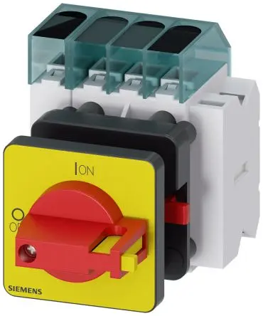 Produktfoto 1 von Siemens SENTRON Trennschalter / 4-polig 25 A 25A Umschlossen, RK5 Sicherungsgröße