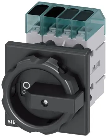 Produktfoto 1 von Siemens 3LD3 Trennschalter / 4-polig 32 A 23A Umschlossen, RK5 Sicherungsgröße, 3 phasig