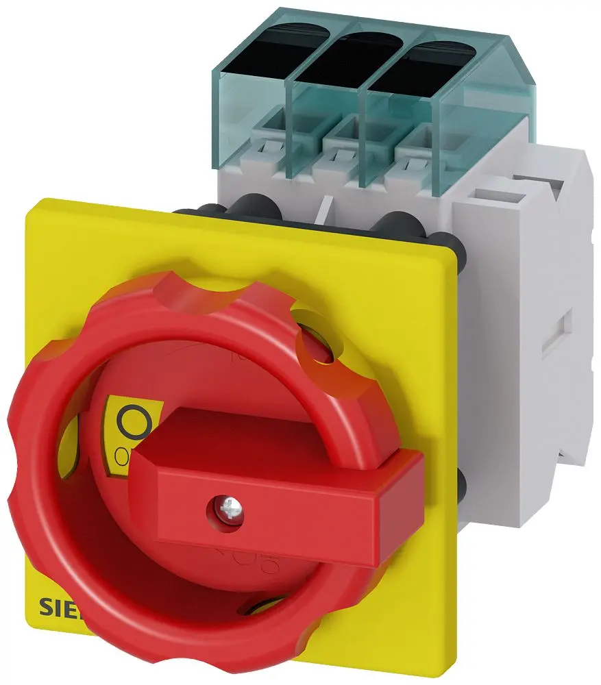 Produktfoto 1 von Siemens 3LD3 Trennschalter / 3-polig 32 A 23 A Umschlossen, RK5 Sicherungsgröße, 3 phasig