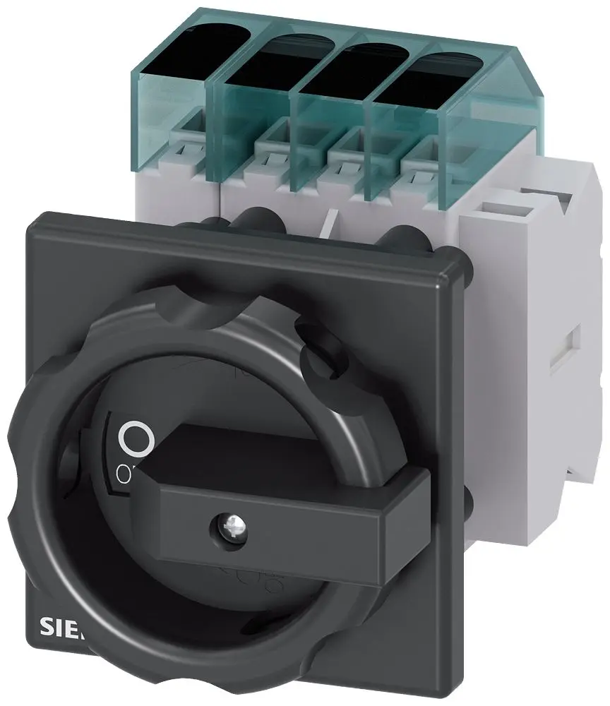 Produktfoto 1 von Siemens 3LD3 Trennschalter / 4-polig 32 A 23 A Umschlossen, RK5 Sicherungsgröße, 3 phasig