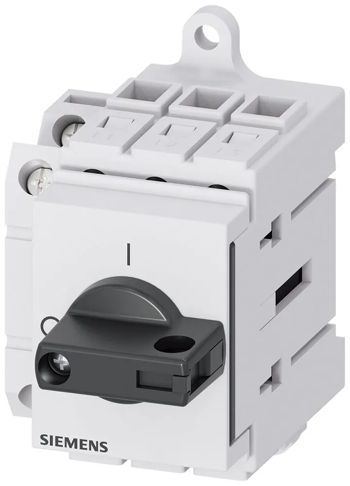 Produktfoto 1 von Siemens 3LD3 Trennschalter / 3-polig 32 A 23 A Umschlossen, RK5 Sicherungsgröße, 3 phasig