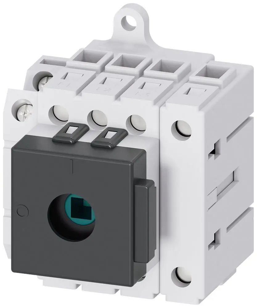 Produktfoto 1 von Siemens 3LD3 Trennschalter / 4-polig 40 A 23 A Umschlossen, RK5 Sicherungsgröße, 3 phasig