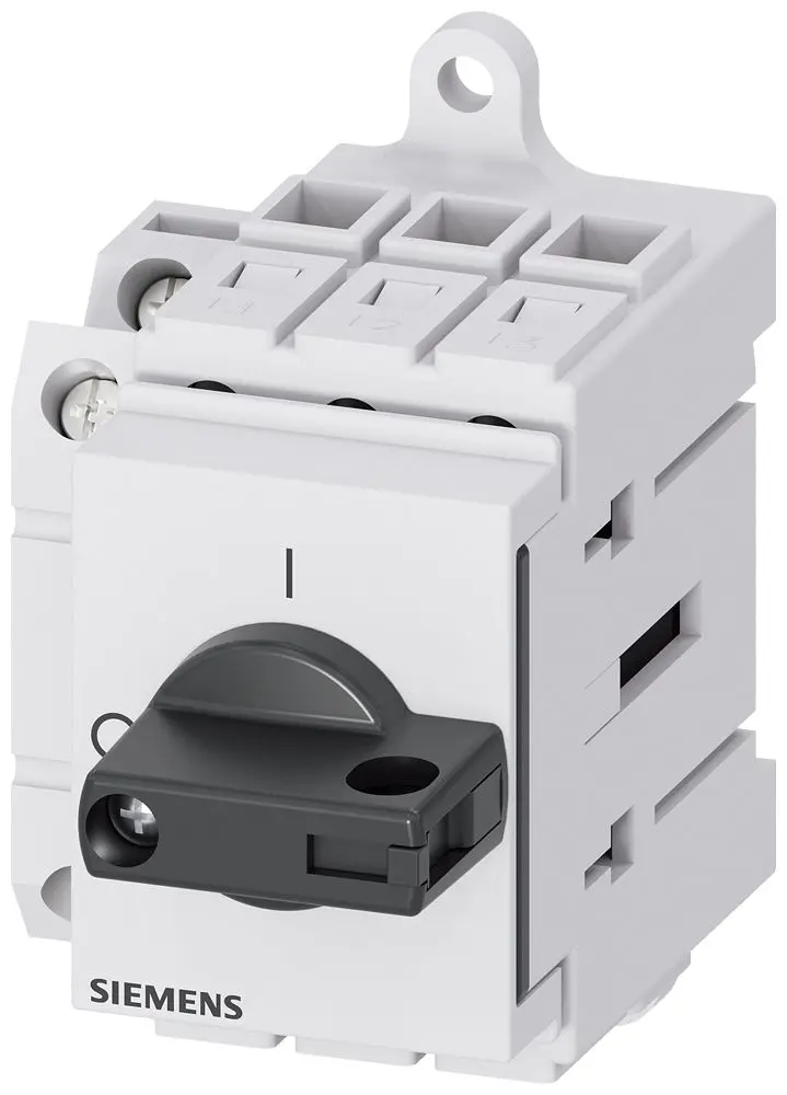 Produktfoto 1 von Siemens 3LD3 Trennschalter / 3-polig 40 A 23 A Umschlossen, RK5 Sicherungsgröße, 3 phasig